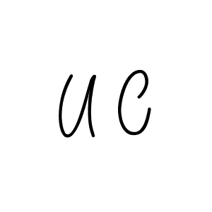 Use a signature maker to create a handwritten signature online. With this signature software, you can design (Angelique-Rose-font-FFP) your own signature for name U C. U C signature style 5 images and pictures png