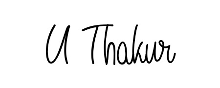 Express your personality with a custom U Thakur signature crafted with Angelique-Rose-font-FFP typography. Free transparent PNG download available. U Thakur signature style 5 images and pictures png