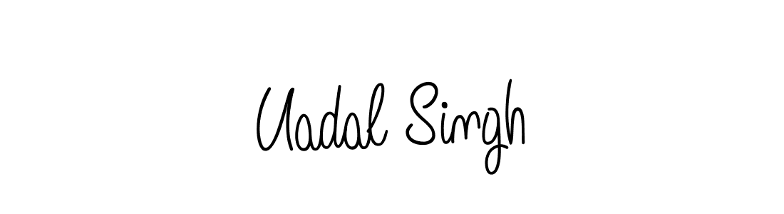 Make a beautiful signature design for name Uadal Singh. Use this online signature maker to create a handwritten signature for free. Uadal Singh signature style 5 images and pictures png