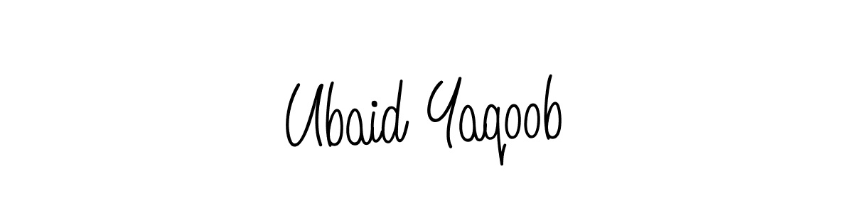 Make a beautiful signature design for name Ubaid Yaqoob. Use this online signature maker to create a handwritten signature for free. Ubaid Yaqoob signature style 5 images and pictures png