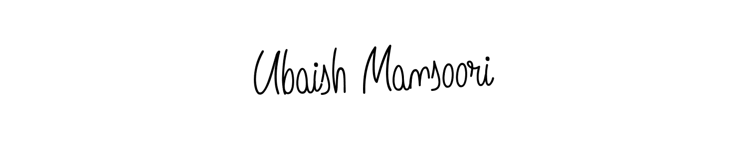Also You can easily find your signature by using the search form. We will create Ubaish Mansoori name handwritten signature images for you free of cost using Angelique-Rose-font-FFP sign style. Ubaish Mansoori signature style 5 images and pictures png