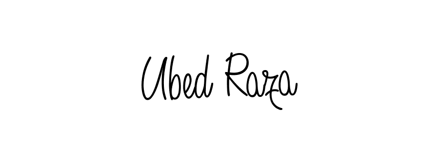 Make a beautiful signature design for name Ubed Raza. Use this online signature maker to create a handwritten signature for free. Ubed Raza signature style 5 images and pictures png