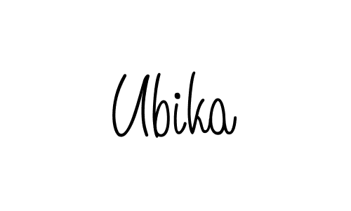 if you are searching for the best signature style for your name Ubika. so please give up your signature search. here we have designed multiple signature styles  using Angelique-Rose-font-FFP. Ubika signature style 5 images and pictures png