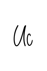 if you are searching for the best signature style for your name Uc. so please give up your signature search. here we have designed multiple signature styles  using Angelique-Rose-font-FFP. Uc signature style 5 images and pictures png