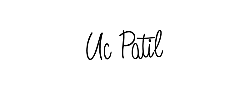 Similarly Angelique-Rose-font-FFP is the best handwritten signature design. Signature creator online .You can use it as an online autograph creator for name Uc Patil. Uc Patil signature style 5 images and pictures png