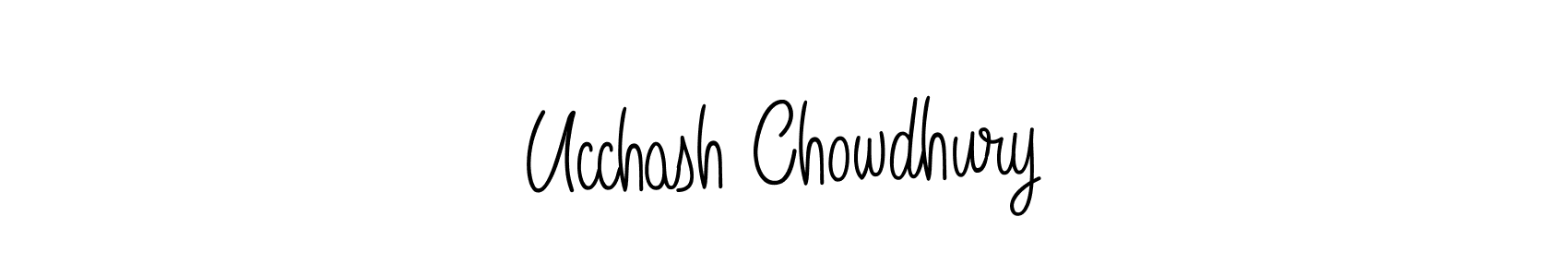 if you are searching for the best signature style for your name Ucchash Chowdhury. so please give up your signature search. here we have designed multiple signature styles  using Angelique-Rose-font-FFP. Ucchash Chowdhury signature style 5 images and pictures png