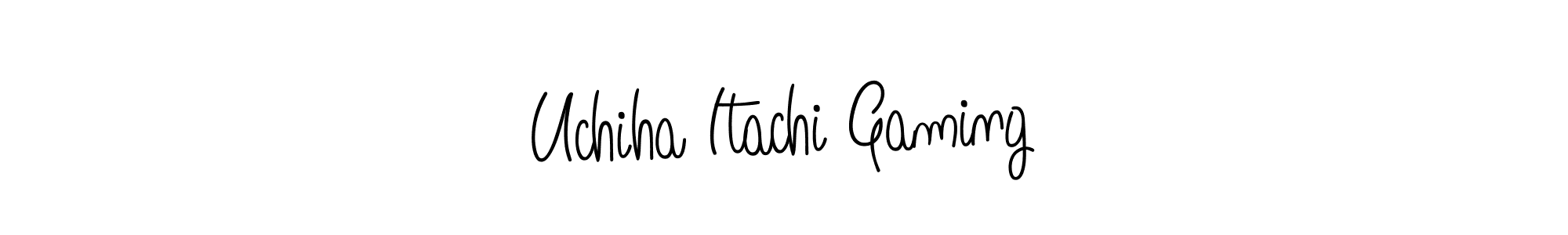 Uchiha Itachi Gaming stylish signature style. Best Handwritten Sign (Angelique-Rose-font-FFP) for my name. Handwritten Signature Collection Ideas for my name Uchiha Itachi Gaming. Uchiha Itachi Gaming signature style 5 images and pictures png