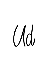 Make a beautiful signature design for name Ud. Use this online signature maker to create a handwritten signature for free. Ud signature style 5 images and pictures png