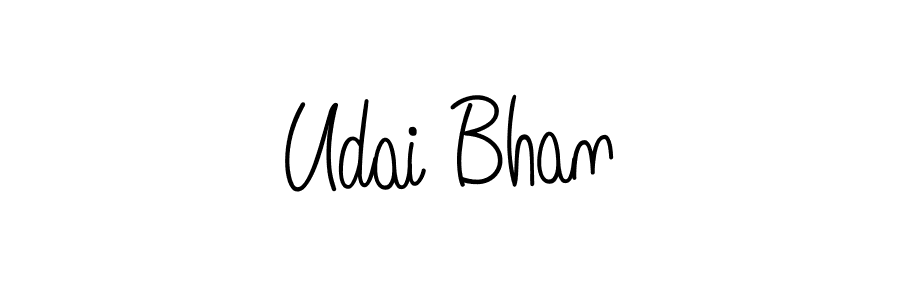 How to Draw Udai Bhan signature style? Angelique-Rose-font-FFP is a latest design signature styles for name Udai Bhan. Udai Bhan signature style 5 images and pictures png
