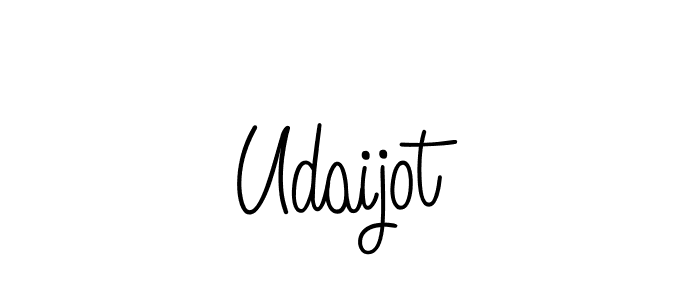 How to make Udaijot signature? Angelique-Rose-font-FFP is a professional autograph style. Create handwritten signature for Udaijot name. Udaijot signature style 5 images and pictures png