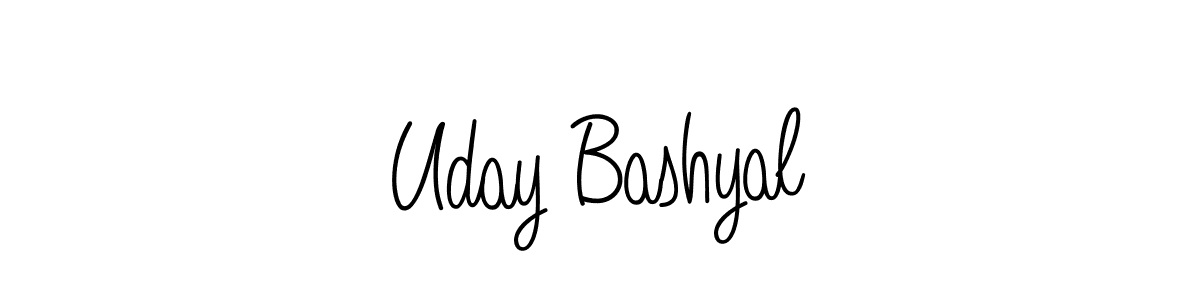 Make a beautiful signature design for name Uday Bashyal. Use this online signature maker to create a handwritten signature for free. Uday Bashyal signature style 5 images and pictures png