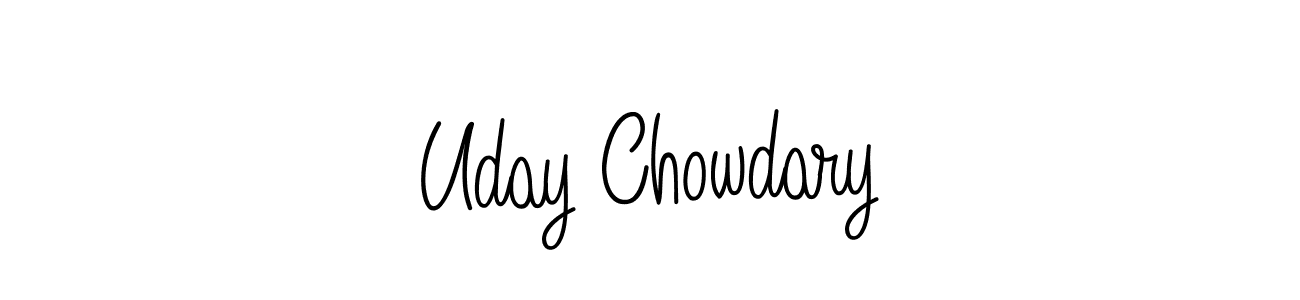 Once you've used our free online signature maker to create your best signature Angelique-Rose-font-FFP style, it's time to enjoy all of the benefits that Uday Chowdary name signing documents. Uday Chowdary signature style 5 images and pictures png