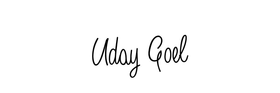 Check out images of Autograph of Uday Goel name. Actor Uday Goel Signature Style. Angelique-Rose-font-FFP is a professional sign style online. Uday Goel signature style 5 images and pictures png