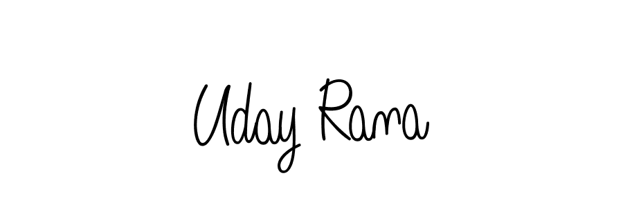 Make a beautiful signature design for name Uday Rana. Use this online signature maker to create a handwritten signature for free. Uday Rana signature style 5 images and pictures png