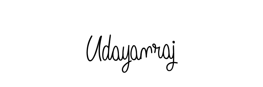 Create a beautiful signature design for name Udayanraj. With this signature (Angelique-Rose-font-FFP) fonts, you can make a handwritten signature for free. Udayanraj signature style 5 images and pictures png