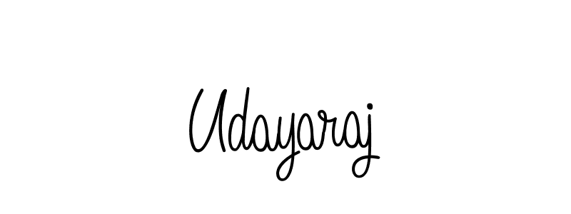 The best way (Angelique-Rose-font-FFP) to make a short signature is to pick only two or three words in your name. The name Udayaraj include a total of six letters. For converting this name. Udayaraj signature style 5 images and pictures png