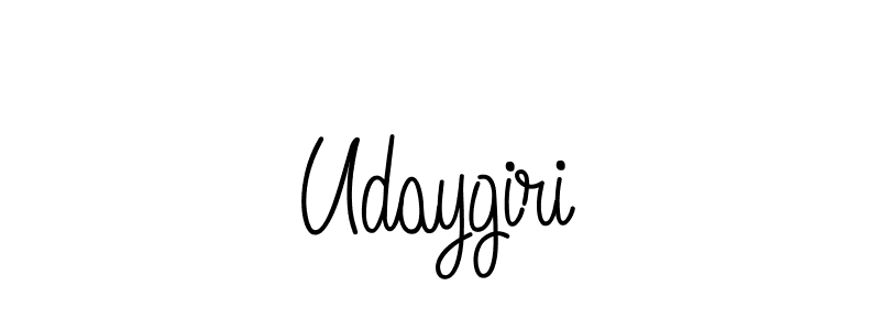 How to make Udaygiri name signature. Use Angelique-Rose-font-FFP style for creating short signs online. This is the latest handwritten sign. Udaygiri signature style 5 images and pictures png