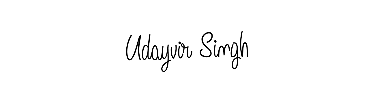 Udayvir Singh stylish signature style. Best Handwritten Sign (Angelique-Rose-font-FFP) for my name. Handwritten Signature Collection Ideas for my name Udayvir Singh. Udayvir Singh signature style 5 images and pictures png