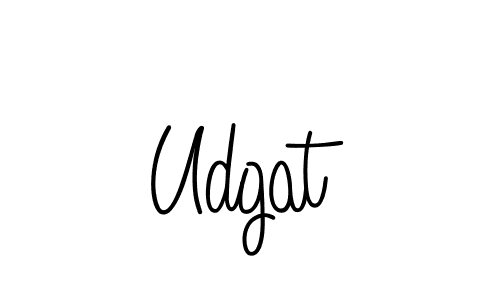 Create a beautiful signature design for name Udgat. With this signature (Angelique-Rose-font-FFP) fonts, you can make a handwritten signature for free. Udgat signature style 5 images and pictures png