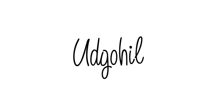 Here are the top 10 professional signature styles for the name Udgohil. These are the best autograph styles you can use for your name. Udgohil signature style 5 images and pictures png