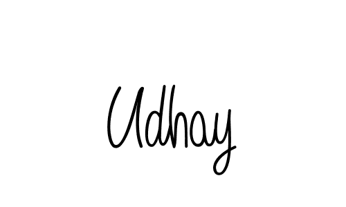 How to Draw Udhay signature style? Angelique-Rose-font-FFP is a latest design signature styles for name Udhay. Udhay signature style 5 images and pictures png