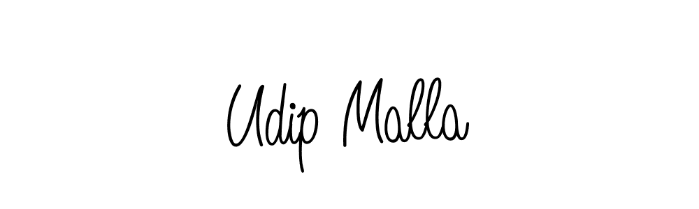 Best and Professional Signature Style for Udip Malla. Angelique-Rose-font-FFP Best Signature Style Collection. Udip Malla signature style 5 images and pictures png