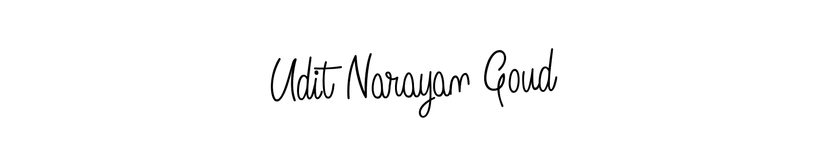 It looks lik you need a new signature style for name Udit Narayan Goud. Design unique handwritten (Angelique-Rose-font-FFP) signature with our free signature maker in just a few clicks. Udit Narayan Goud signature style 5 images and pictures png