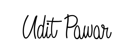 If you are searching for the best signature style for your name Udit Pawar, here we have designed multiple signature styles using Angelique-Rose-font-FFP. Udit Pawar signature style 5 images and pictures png