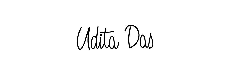 Also You can easily find your signature by using the search form. We will create Udita Das name handwritten signature images for you free of cost using Angelique-Rose-font-FFP sign style. Udita Das signature style 5 images and pictures png