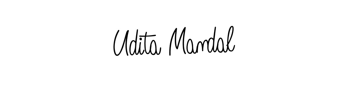 It looks lik you need a new signature style for name Udita Mandal. Design unique handwritten (Angelique-Rose-font-FFP) signature with our free signature maker in just a few clicks. Udita Mandal signature style 5 images and pictures png