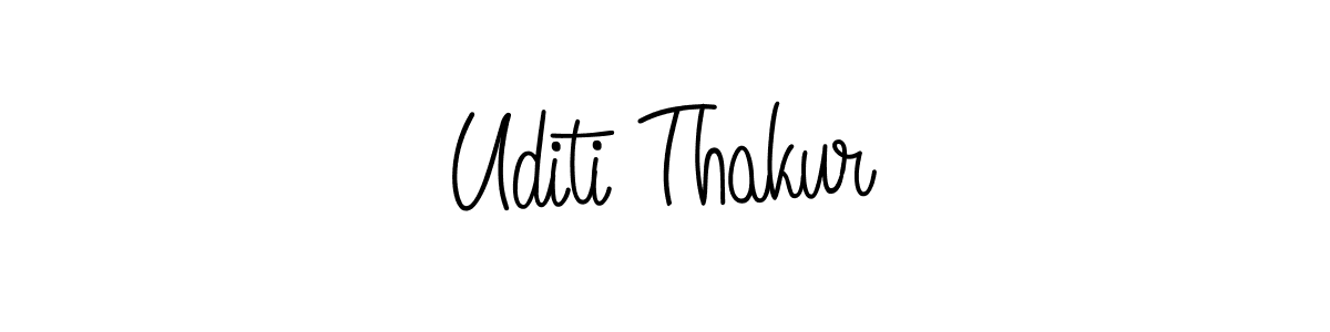 Angelique-Rose-font-FFP is a professional signature style that is perfect for those who want to add a touch of class to their signature. It is also a great choice for those who want to make their signature more unique. Get Uditi Thakur name to fancy signature for free. Uditi Thakur signature style 5 images and pictures png