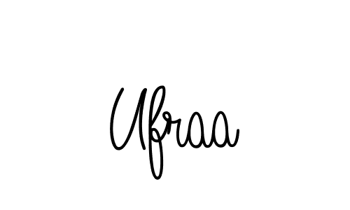 You should practise on your own different ways (Angelique-Rose-font-FFP) to write your name (Ufraa) in signature. don't let someone else do it for you. Ufraa signature style 5 images and pictures png