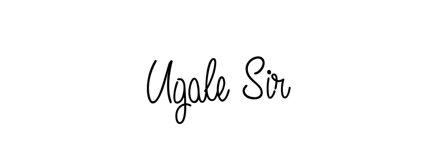 Once you've used our free online signature maker to create your best signature Angelique-Rose-font-FFP style, it's time to enjoy all of the benefits that Ugale Sir name signing documents. Ugale Sir signature style 5 images and pictures png