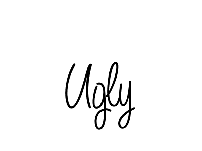 Create a beautiful signature design for name Ugly. With this signature (Angelique-Rose-font-FFP) fonts, you can make a handwritten signature for free. Ugly signature style 5 images and pictures png