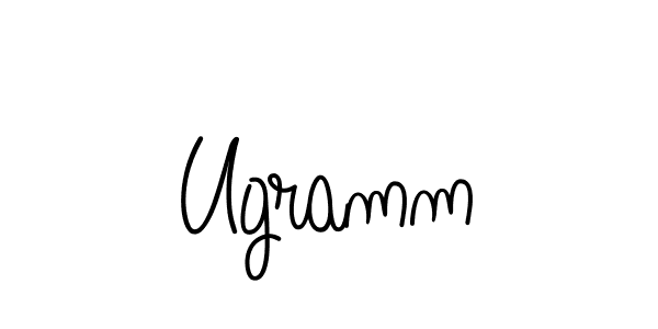 Best and Professional Signature Style for Ugramm. Angelique-Rose-font-FFP Best Signature Style Collection. Ugramm signature style 5 images and pictures png