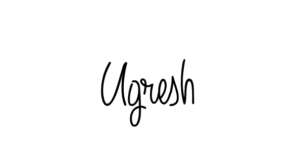 Make a short Ugresh signature style. Manage your documents anywhere anytime using Angelique-Rose-font-FFP. Create and add eSignatures, submit forms, share and send files easily. Ugresh signature style 5 images and pictures png