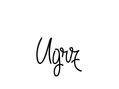 Once you've used our free online signature maker to create your best signature Angelique-Rose-font-FFP style, it's time to enjoy all of the benefits that Ugrz name signing documents. Ugrz signature style 5 images and pictures png