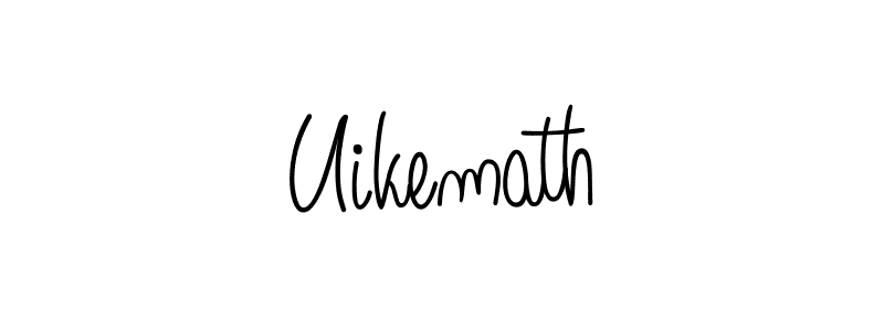 Make a beautiful signature design for name Uikemath. With this signature (Angelique-Rose-font-FFP) style, you can create a handwritten signature for free. Uikemath signature style 5 images and pictures png