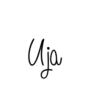 Also You can easily find your signature by using the search form. We will create Uja name handwritten signature images for you free of cost using Angelique-Rose-font-FFP sign style. Uja signature style 5 images and pictures png