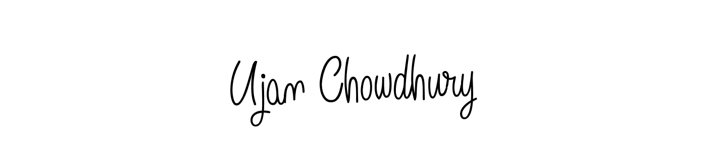 Once you've used our free online signature maker to create your best signature Angelique-Rose-font-FFP style, it's time to enjoy all of the benefits that Ujan Chowdhury name signing documents. Ujan Chowdhury signature style 5 images and pictures png