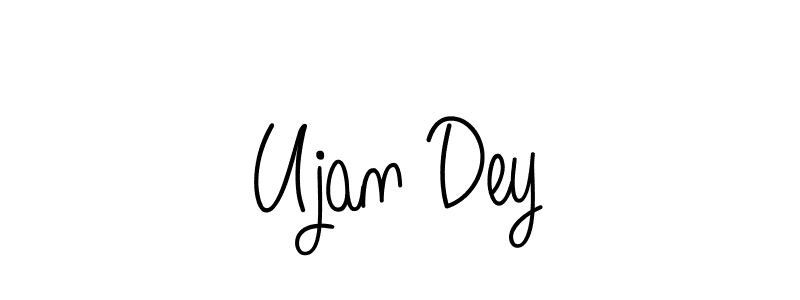 if you are searching for the best signature style for your name Ujan Dey. so please give up your signature search. here we have designed multiple signature styles  using Angelique-Rose-font-FFP. Ujan Dey signature style 5 images and pictures png