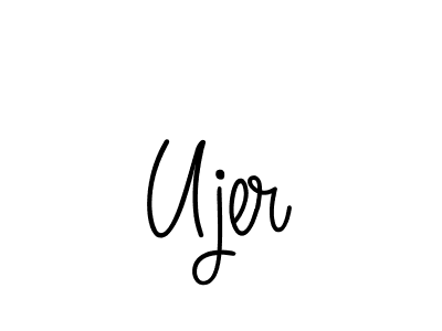 Make a beautiful signature design for name Ujer. Use this online signature maker to create a handwritten signature for free. Ujer signature style 5 images and pictures png