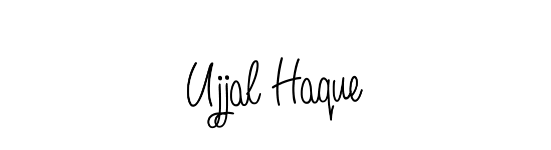 if you are searching for the best signature style for your name Ujjal Haque. so please give up your signature search. here we have designed multiple signature styles  using Angelique-Rose-font-FFP. Ujjal Haque signature style 5 images and pictures png