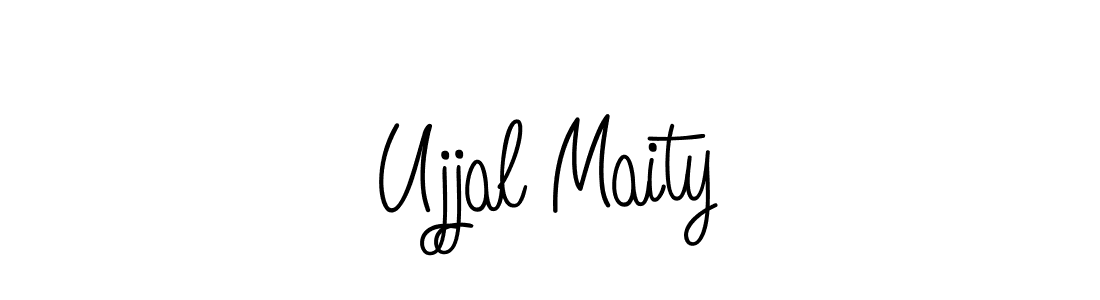 How to make Ujjal Maity signature? Angelique-Rose-font-FFP is a professional autograph style. Create handwritten signature for Ujjal Maity name. Ujjal Maity signature style 5 images and pictures png