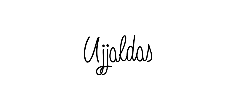 if you are searching for the best signature style for your name Ujjaldas. so please give up your signature search. here we have designed multiple signature styles  using Angelique-Rose-font-FFP. Ujjaldas signature style 5 images and pictures png