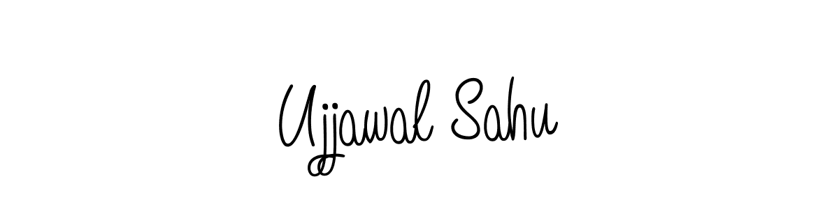 Angelique-Rose-font-FFP is a professional signature style that is perfect for those who want to add a touch of class to their signature. It is also a great choice for those who want to make their signature more unique. Get Ujjawal Sahu name to fancy signature for free. Ujjawal Sahu signature style 5 images and pictures png