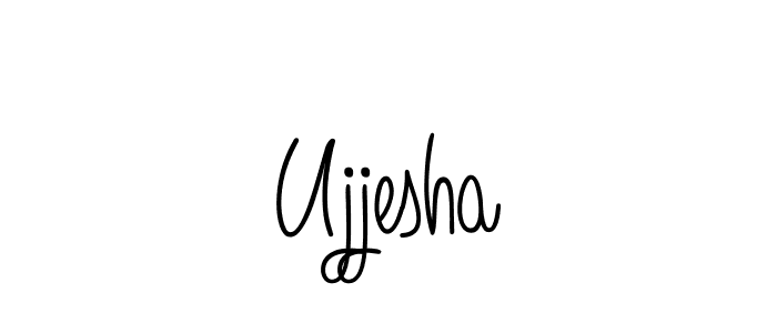 Here are the top 10 professional signature styles for the name Ujjesha. These are the best autograph styles you can use for your name. Ujjesha signature style 5 images and pictures png