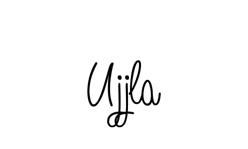 Make a beautiful signature design for name Ujjla. Use this online signature maker to create a handwritten signature for free. Ujjla signature style 5 images and pictures png