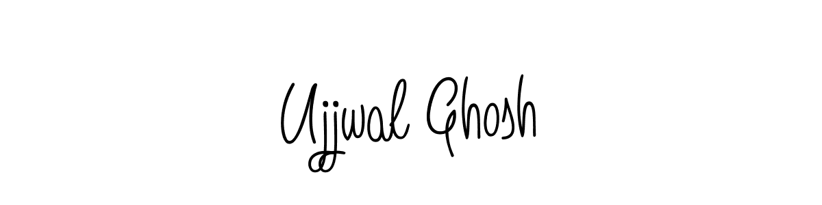 if you are searching for the best signature style for your name Ujjwal Ghosh. so please give up your signature search. here we have designed multiple signature styles  using Angelique-Rose-font-FFP. Ujjwal Ghosh signature style 5 images and pictures png