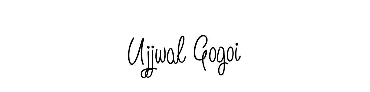 How to Draw Ujjwal Gogoi signature style? Angelique-Rose-font-FFP is a latest design signature styles for name Ujjwal Gogoi. Ujjwal Gogoi signature style 5 images and pictures png